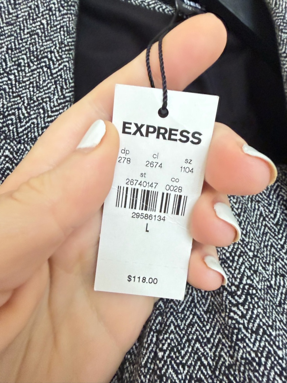 Classic Grey women’s Blazer and pants suit set - express - Picture 9 of 10